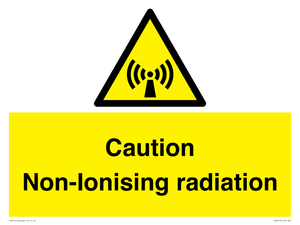Caution Non-Ionising radiation